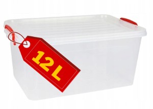 Pojemnik 12L zaczepami