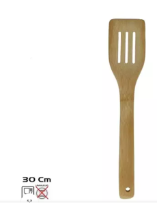 SZPATUŁKA BAMBUS Z OTWORAMI 30CM