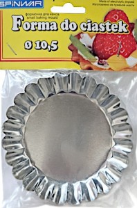 FORMA DO CIASTEK FI 10,5CM BABECZKI