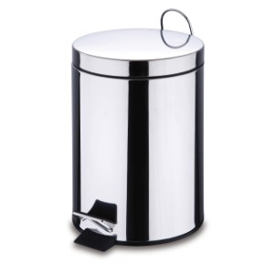 KOSZ OKRĄGŁY 5L INOX