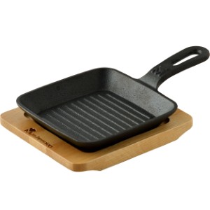 PATELNIA GRILLOWA ŻELIWNA 13,7*22,2*2CM