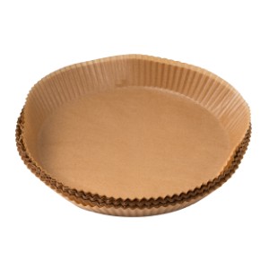 ZESTAW 100SZT OKRAGŁYCH FOREMEK 26CM PAPIEROWYCH